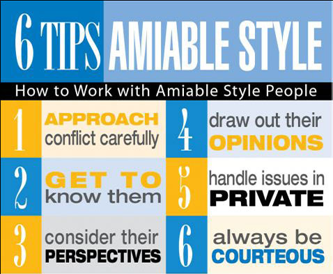 amiable style tips